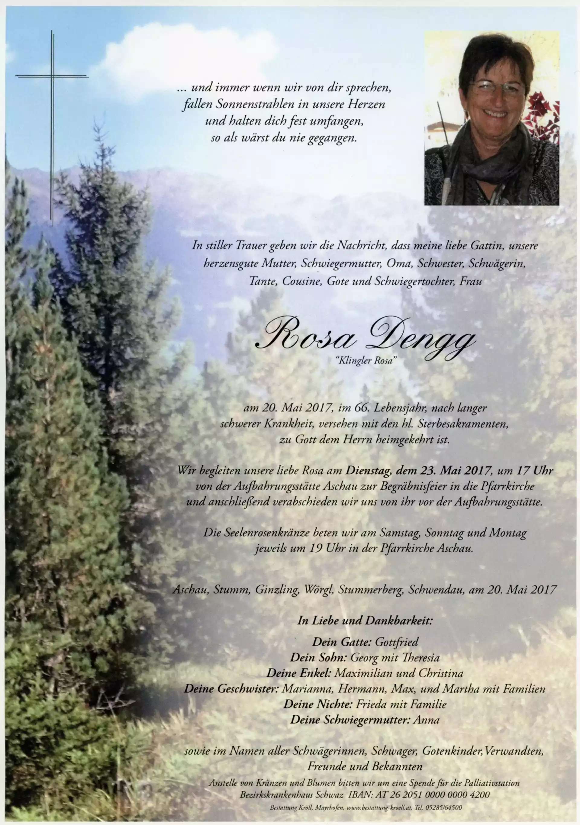 Parte von Rosa Dengg